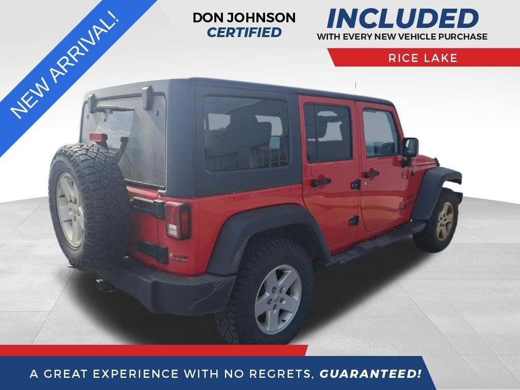 2016 Jeep Wrangler Unlimited Sport
