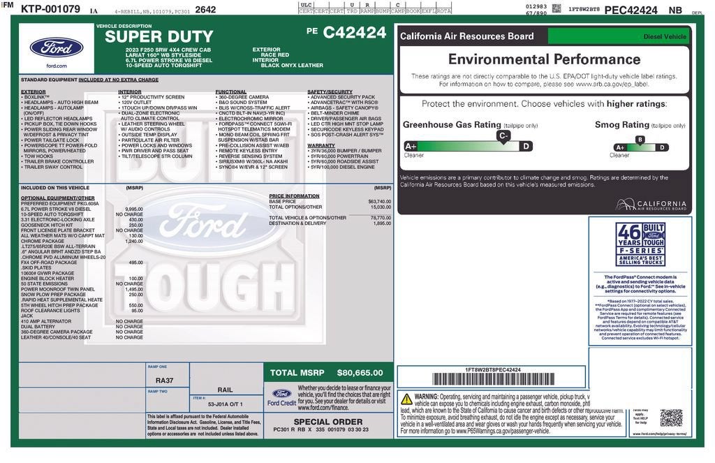 2023 Ford F-250 LARIAT