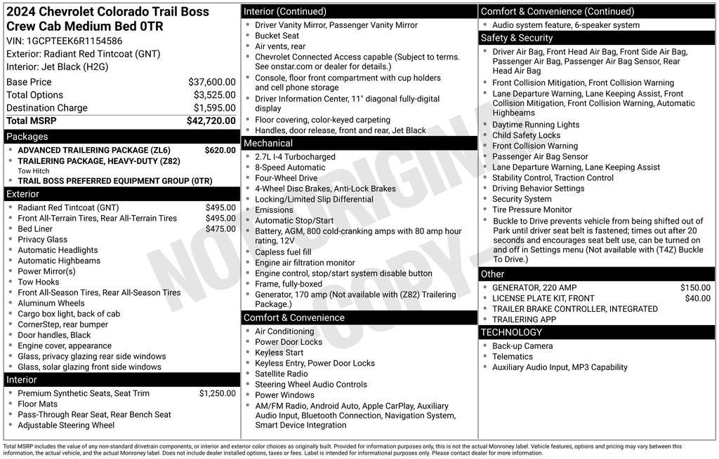 2024 Chevrolet Colorado Trail Boss