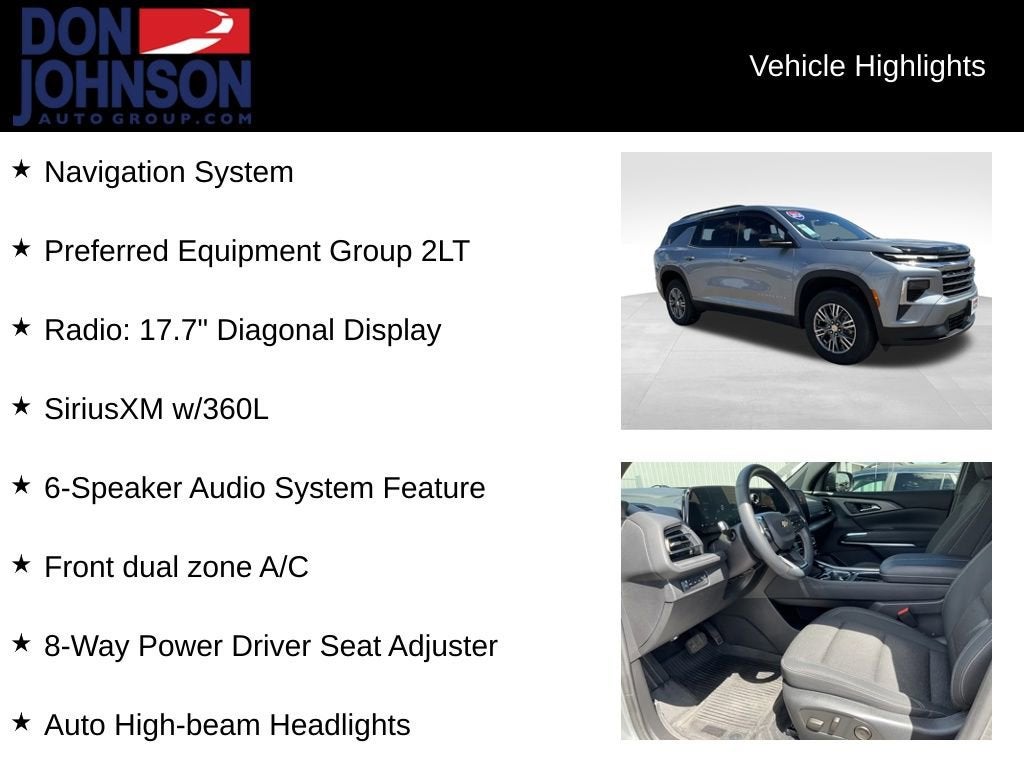 2024 Chevrolet Traverse LT