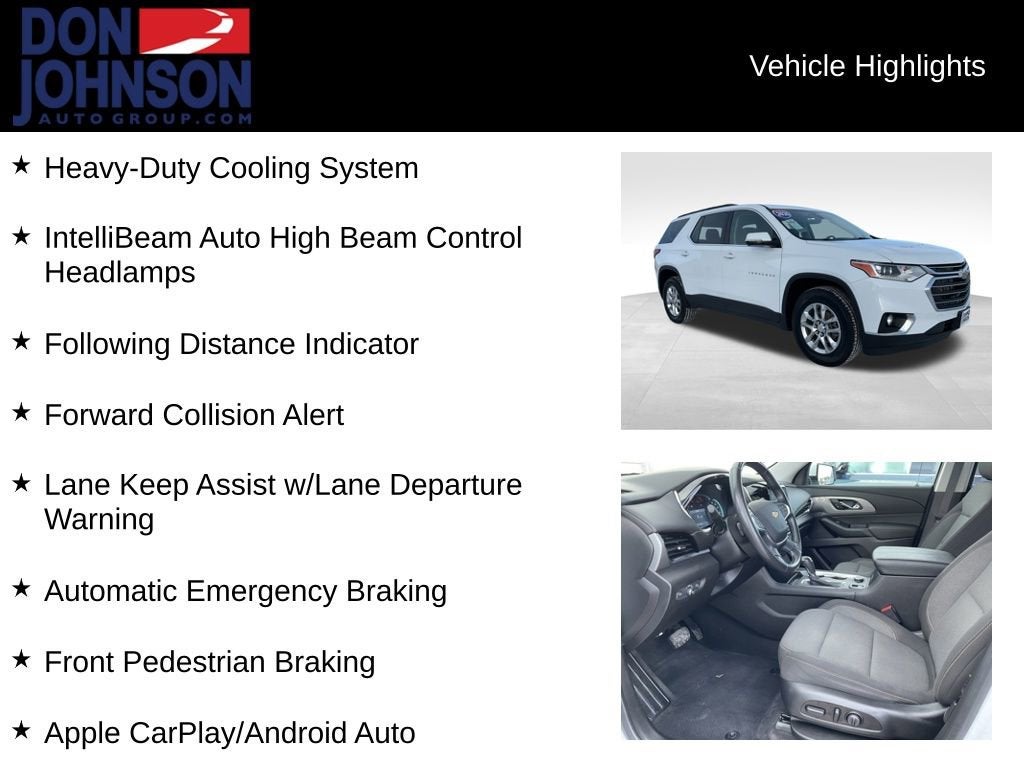 2020 Chevrolet Traverse LT Cloth