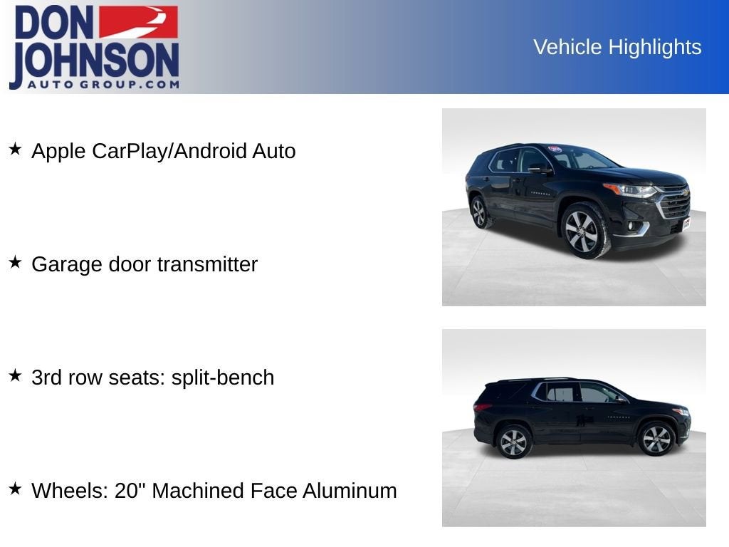 2020 Chevrolet Traverse LT Leather