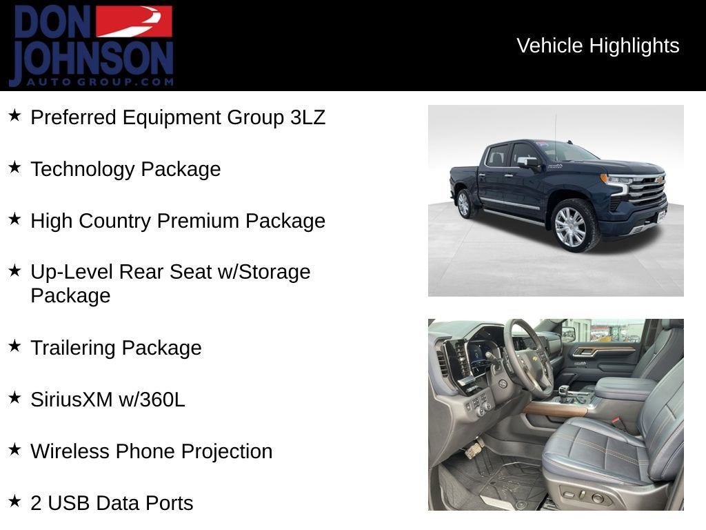 2023 Chevrolet Silverado 1500 High Country