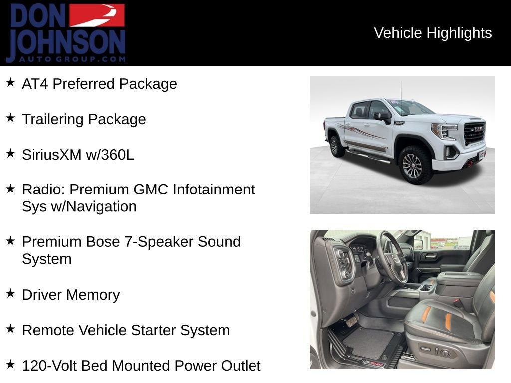 2021 GMC Sierra 1500 AT4