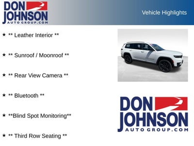 2024 Jeep Grand Cherokee L Altitude X 4x4