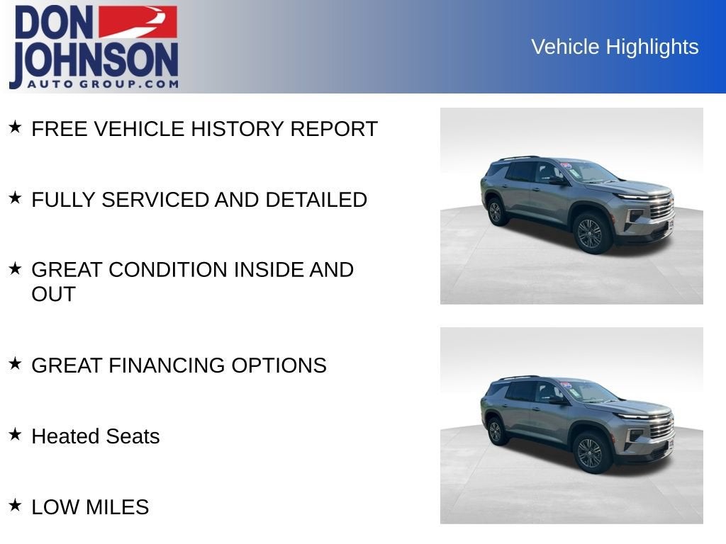 2025 Chevrolet Traverse LT