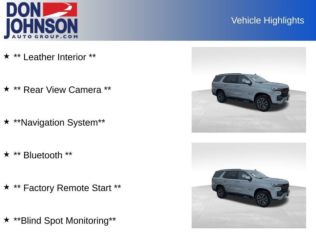 2023 Chevrolet Tahoe Z71