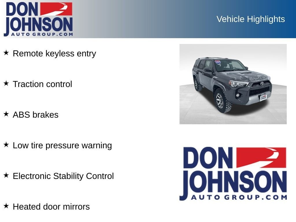 2017 Toyota 4Runner SR5