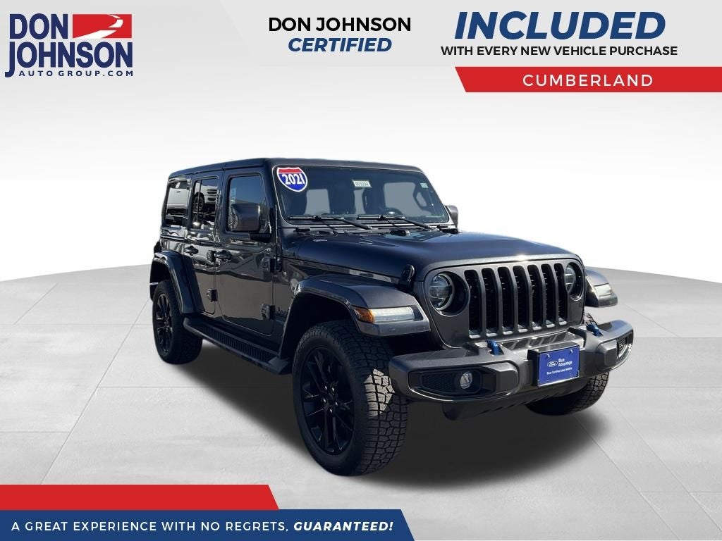 2021 Jeep Wrangler 4xe Unlimited High Altitude 4x4