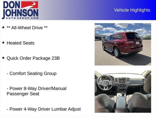 2016 Dodge Durango SXT