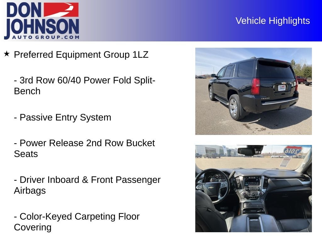 2016 Chevrolet Tahoe LTZ