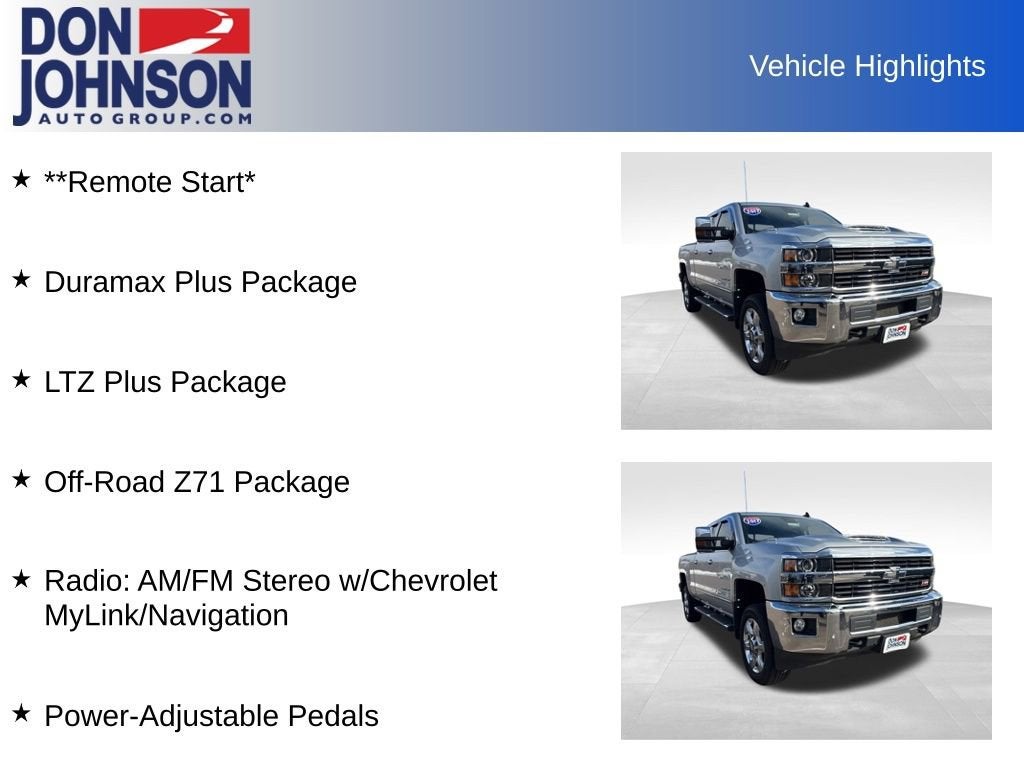 2017 Chevrolet Silverado 2500 HD LTZ