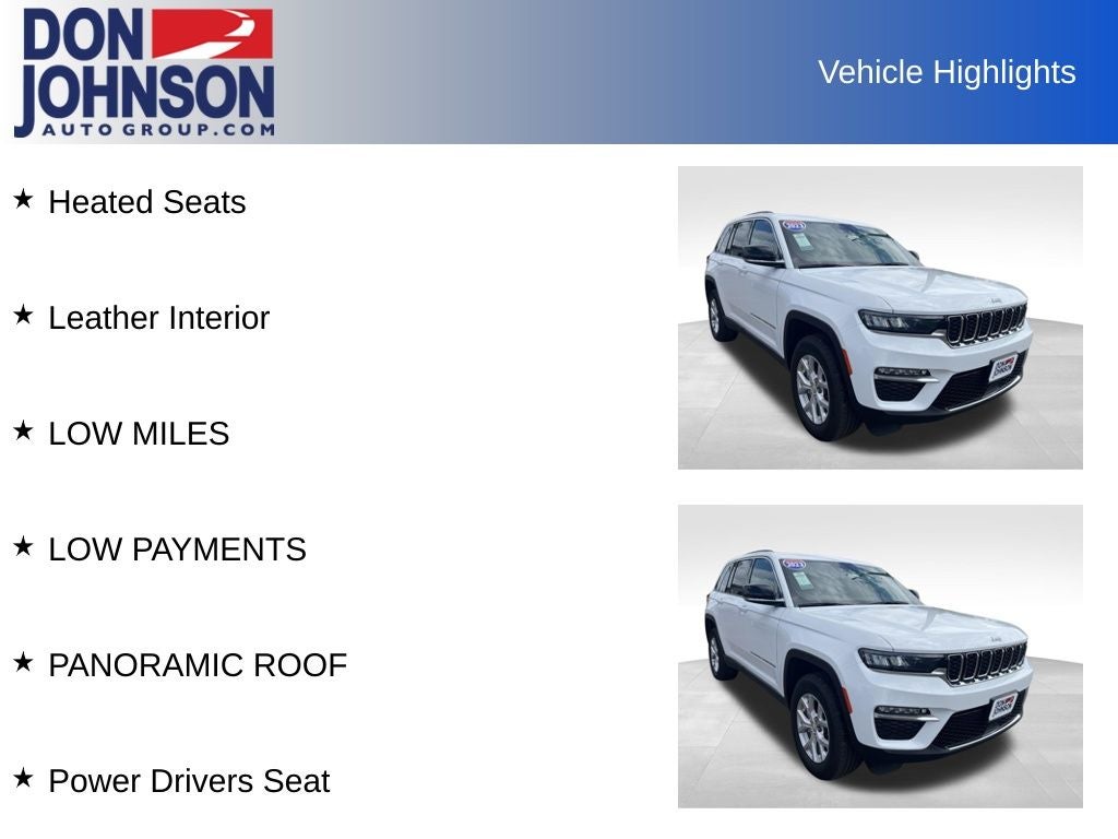 2023 Jeep Grand Cherokee Limited 4x4