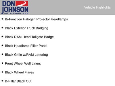 2024 RAM 1500 Classic Warlock Crew Cab 4x4 5'7' Box