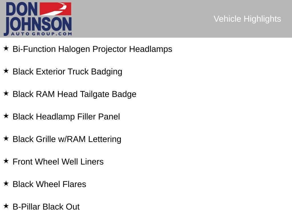 2024 RAM 1500 Classic Warlock Crew Cab 4x4 5'7' Box