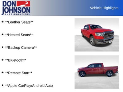 2024 RAM 1500 Laramie Crew Cab 4x4 5'7' Box