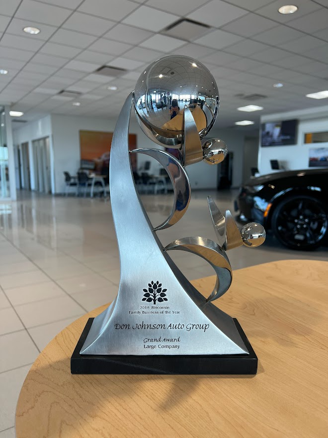 Award - Don Johnson Auto Group in Rice Lake WI